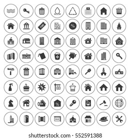 House icons set