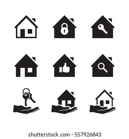 House icons set