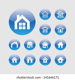 House icons for web