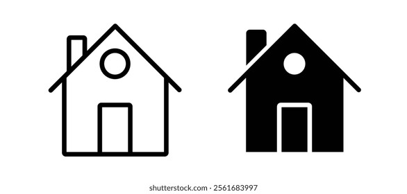 House icons for web ui designs