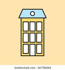 House icon.Vector illustration.