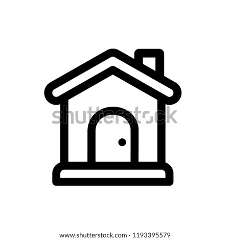 House icon,vector illustration. Flat design style. vector house icon illustration isolated on White background, house icon Eps10. house icons graphic design vector symbols.