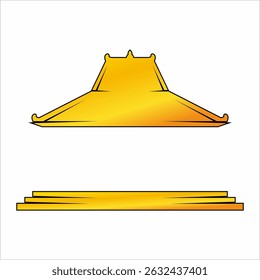 House illustration design, suitable for logos and design elements