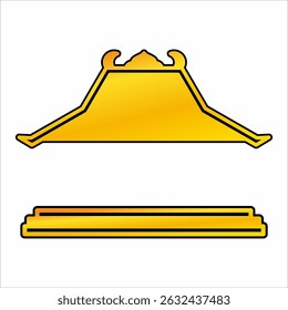 House illustration design, suitable for logos and design elements