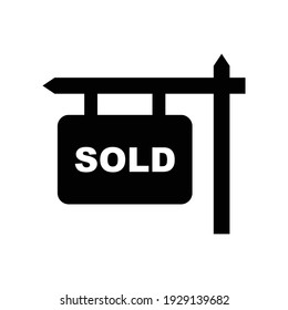 House Information Icon.tag,sold (vector Illustration)