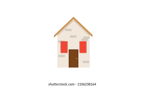 House insolated vector illustration