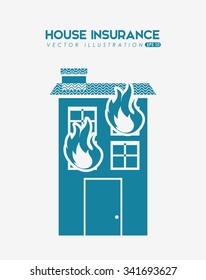 house insurance design, vector illustration eps10 graphic 