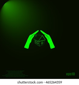 House insurance icon