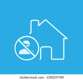 house insurance logo icon, vector