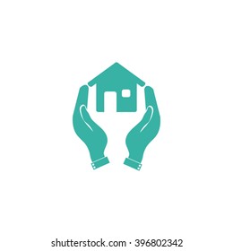 House insurance. protection and home insurance icon