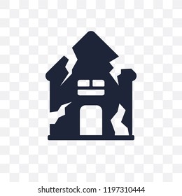 House insurance for storms transparent icon. House insurance for storms symbol design from Insurance collection.