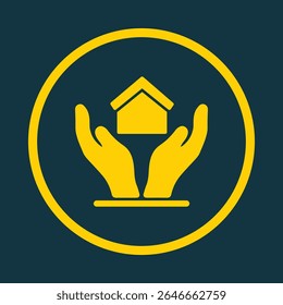 House Insurance trendy vector art design fascinating amazing design colorful useful illustration.eps