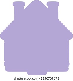 house isolated vector silhouette icon