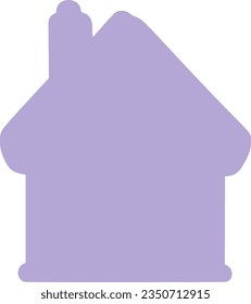 house isolated vector silhouette icon