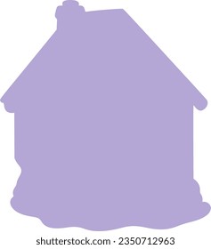 house isolated vector silhouette icon
