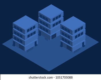 House isometric design