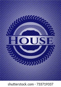 House jean background