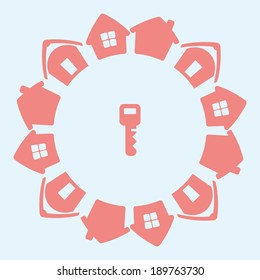house and key