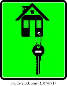 house key black
