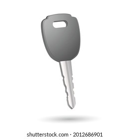 House key concept. Colored vector illustration. Isolated on white background.