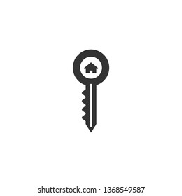 House key graphic design template vector isolated illustration