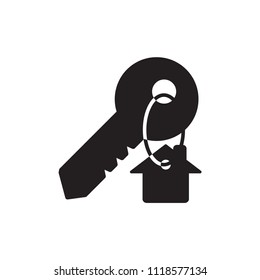 House key icon vector design template