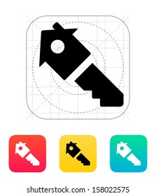 House key icon. Vector illustration.