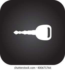 House key sign  simple icon on  background