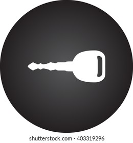 House key sign  simple icon on  background