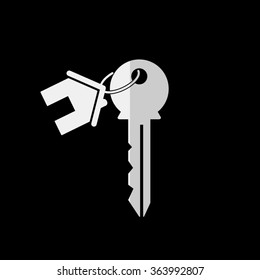 house key  - vector icon