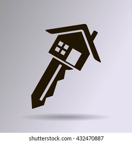 house key vector icon