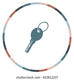 House key, vector icon