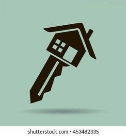 house key vector icon