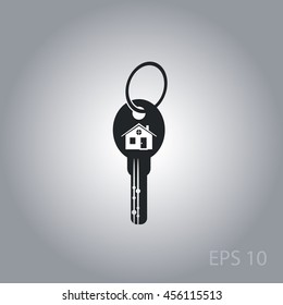 House key, vector icon