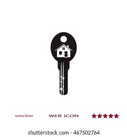 House key, vector icon