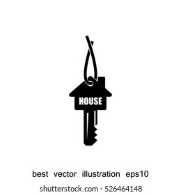 house key vector icon