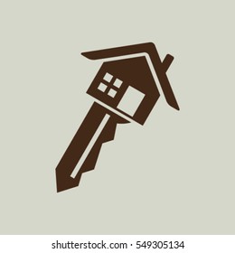 house key vector icon