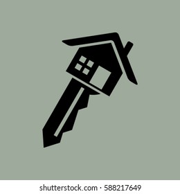 house key vector icon