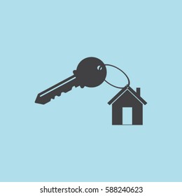 House key vector icon