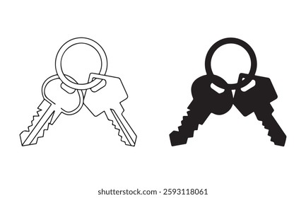 House key vector icon . dream home sign. - Powered by Shutterstock - Get 15% off with code: PIKWIZARD15