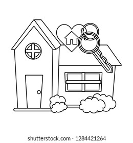 house with keys