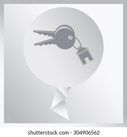 House keys icon