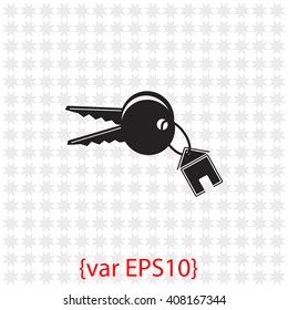 House keys icon.