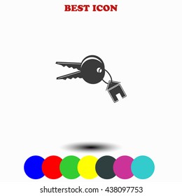House keys icon.