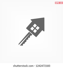 house keys icon. Vector  Eps 10