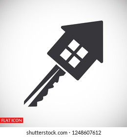 house keys icon. Vector  Eps 10