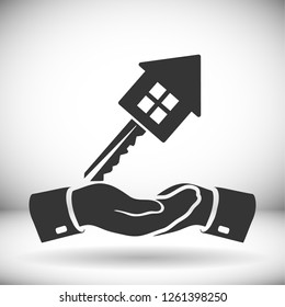 house keys icon. Vector  Eps 10