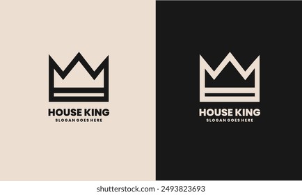 House king logo template, vector illustration - Vector concept EPS10 file.