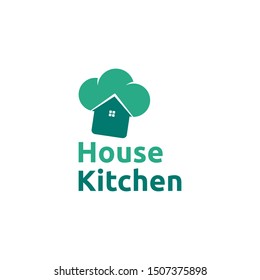 House Kitchen, logo design template .