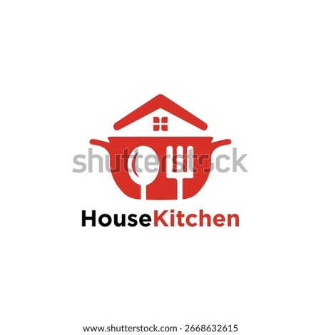 House Kitchen Logo Vector Symbols